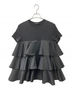 中古・古着通販】YOKO CHAN (ヨーコチャン) ハーフスリーブヘムフレア