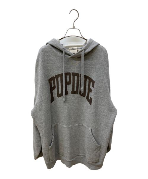 REMI RELIEF（レミレリーフ）REMI RELIEF (レミレリーフ) L'appartement (アパルトモン) Cape Sweat Parka グレー サイズ:FREEの古着・服飾アイテム