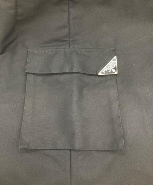 PRADA（プラダ）PRADA (プラダ) テクニカルキャンバス スカート ブラック サイズ:42Sの古着・服飾アイテム