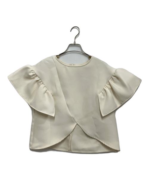 maison de dolce（メゾンドドルチェ）maison de dolce (メゾンドドルチェ) フィオーレトップス アイボリー サイズ:Freeの古着・服飾アイテム