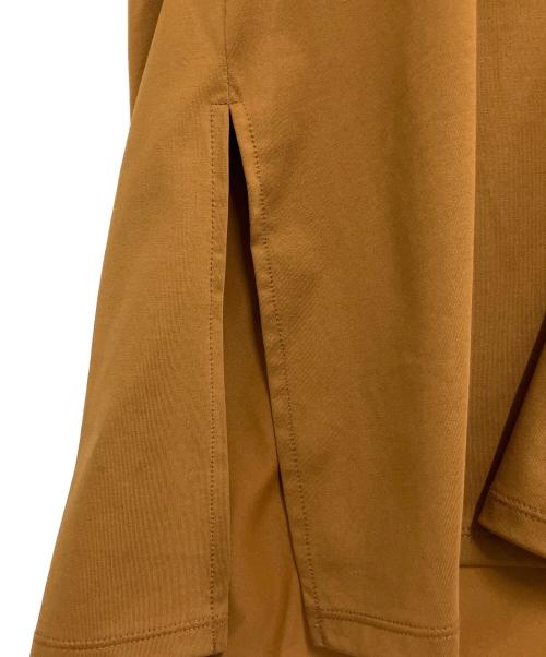 Plage（プラージュ）Plage (プラージュ) Smooth Jersey V プルオーバー キャメル サイズ:F 未使用品の古着・服飾アイテム