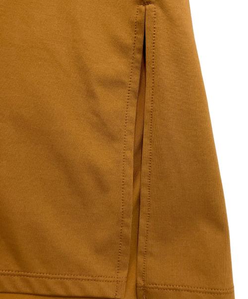 Plage（プラージュ）Plage (プラージュ) Smooth Jersey V プルオーバー キャメル サイズ:F 未使用品の古着・服飾アイテム