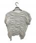 nothingeverything (ナッシングエブリシング) SHIRRING トップス ホワイト サイズ:OS：8000円