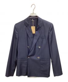 A.P.C.（アーペーセー）の古着「ダブルブレストテーラードジャケット」｜ネイビー