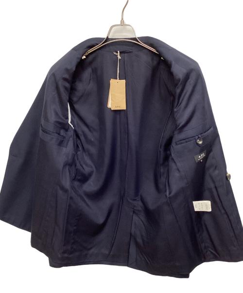 A.P.C.（アーペーセー）A.P.C. (アーペーセー) ダブルブレストテーラードジャケット ネイビー サイズ:XSの古着・服飾アイテム