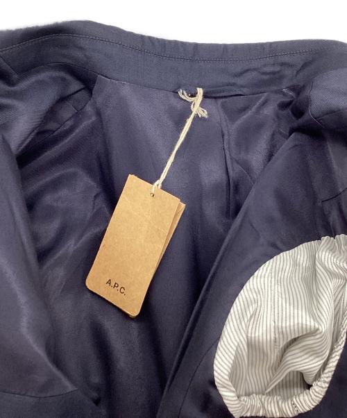 A.P.C.（アーペーセー）A.P.C. (アーペーセー) ダブルブレストテーラードジャケット ネイビー サイズ:XSの古着・服飾アイテム