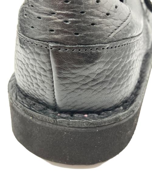 PADMORE&BARNES（パドモア&バーンズ）PADMORE&BARNES (パドモア&バーンズ) STEVEN ALAN (スティーブンアラン) レザーシューズ ブラック サイズ:8の古着・服飾アイテム