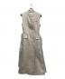 ebure（エブール）の古着「Safiran Linen Long Gilet」｜ホワイト