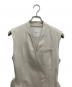 ebure (エブール) Safiran Linen Long Gilet ホワイト サイズ:36：22000円