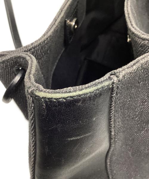 GUCCI（グッチ）GUCCI (グッチ) GGキャンバス トートバッグ ブラックの古着・服飾アイテム