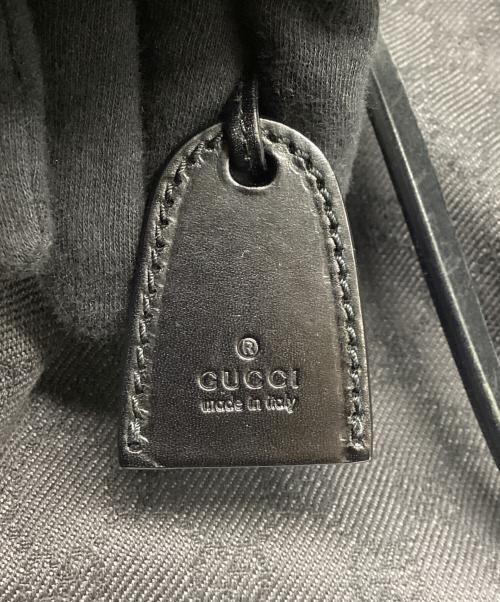 GUCCI（グッチ）GUCCI (グッチ) GGキャンバス トートバッグ ブラックの古着・服飾アイテム