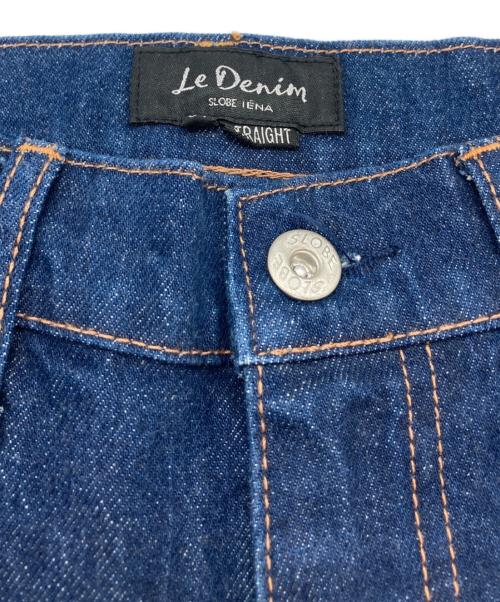 SLOBE IENA（スローブ イエナ）SLOBE IENA (スローブ イエナ) LE DENIM ストレートパンツ インディゴ サイズ:34の古着・服飾アイテム