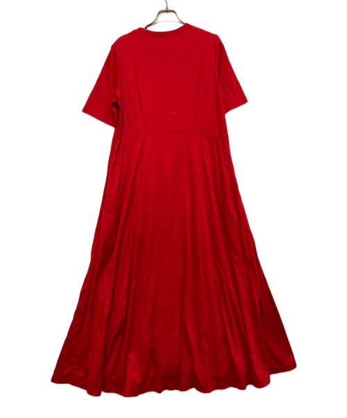 ADORE（アドーア）ADORE (アドーア) コンパクトコットンジャージーワンピース レッド サイズ:不明の古着・服飾アイテム