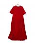 ADORE（アドーア）の古着「コンパクトコットンジャージーワンピース」｜レッド