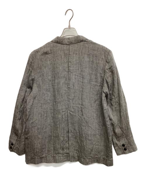 Spick and Span（スピック＆スパン）Spick and Span (スピック＆スパン) リネンエアリージャケット ブラック サイズ:40の古着・服飾アイテム