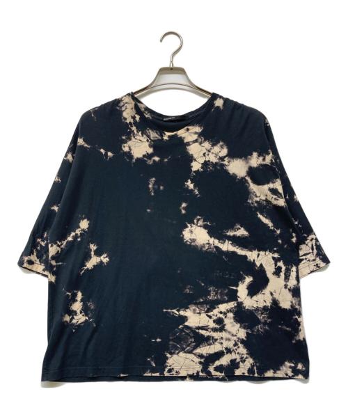 BUNZABURO（ブンザブロウ）BUNZABURO (ブンザブロウ) 絞りTシャツ ブラック サイズ:-の古着・服飾アイテム