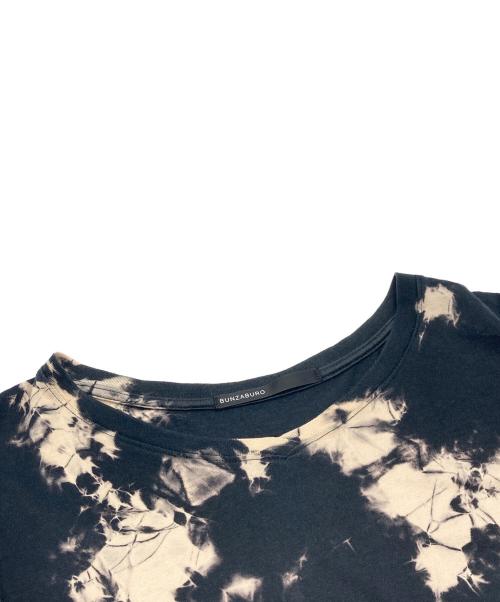 BUNZABURO（ブンザブロウ）BUNZABURO (ブンザブロウ) 絞りTシャツ ブラック サイズ:-の古着・服飾アイテム