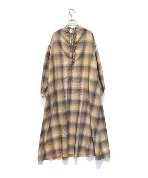 PENDLETON（ペンドルトン）PENDLETON (ペンドルトン) チェックギャザーワンピース マルチカラー サイズ:FREEの古着・服飾アイテム