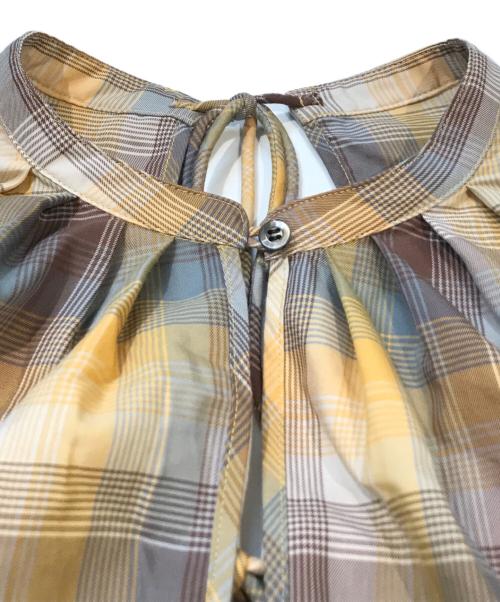 PENDLETON（ペンドルトン）PENDLETON (ペンドルトン) チェックギャザーワンピース マルチカラー サイズ:FREEの古着・服飾アイテム