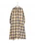 PENDLETON（ペンドルトン）の古着「チェックギャザーワンピース」｜マルチカラー