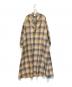 PENDLETON (ペンドルトン) チェックギャザーワンピース マルチカラー サイズ:FREE：3000円