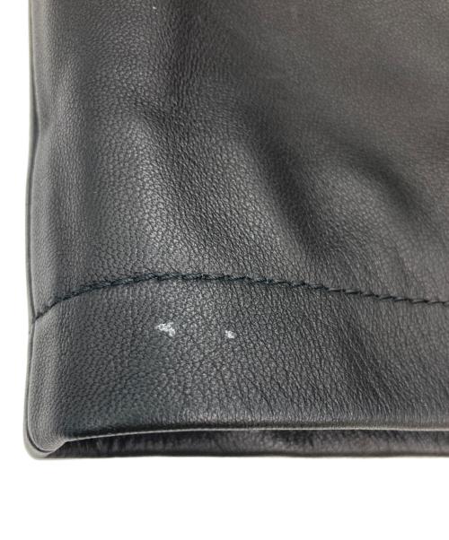 Cinquanta（チンクワンタ）Cinquanta (チンクワンタ) レザーショーツ ブラック サイズ:48の古着・服飾アイテム