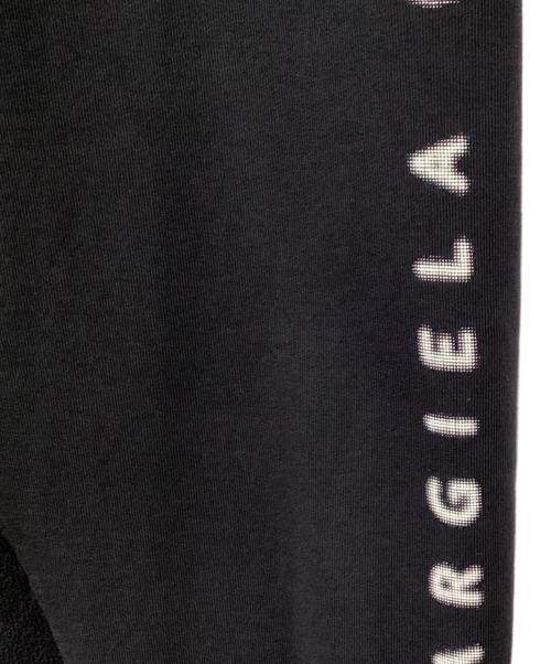 MM6 Maison Margiela（エムエムシックスメゾンマルジェラ）MM6 Maison Margiela (エムエムシックスメゾンマルジェラ) スリット加工スウェットパンツ ブラック サイズ:Mの古着・服飾アイテム