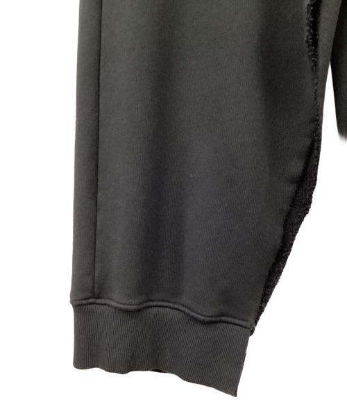 MM6 Maison Margiela（エムエムシックスメゾンマルジェラ）MM6 Maison Margiela (エムエムシックスメゾンマルジェラ) スリット加工スウェットパンツ ブラック サイズ:Mの古着・服飾アイテム