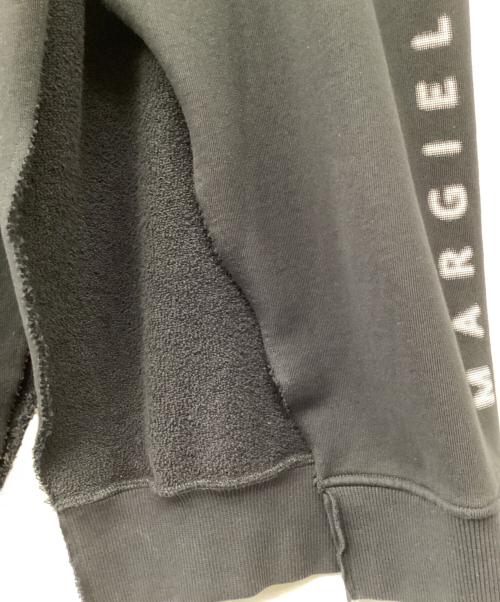 MM6 Maison Margiela（エムエムシックスメゾンマルジェラ）MM6 Maison Margiela (エムエムシックスメゾンマルジェラ) スリット加工スウェットパンツ ブラック サイズ:Mの古着・服飾アイテム