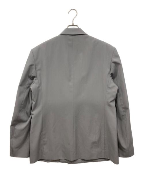 Acne studios（アクネ ストゥディオス）ACNE STUDIOS (アクネ ストゥディオス) レギュラーフィットスーツジャケットセットアップ グレー サイズ:(ジャケット)46 180/92A (パンツ)48 180/84Aの古着・服飾アイテム