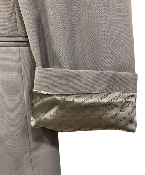 Acne studios（アクネ ストゥディオス）ACNE STUDIOS (アクネ ストゥディオス) レギュラーフィットスーツジャケットセットアップ グレー サイズ:(ジャケット)46 180/92A (パンツ)48 180/84Aの古着・服飾アイテム
