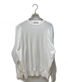 UNFOLLOW（アンフォロー）の古着「italian cotton everyday sweater」｜ホワイト
