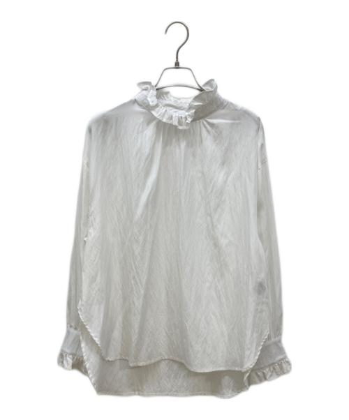 LIVETART（リヴェタート）LIVETART (リヴェタート) エリフリルシャツ ホワイト サイズ:FREEの古着・服飾アイテム