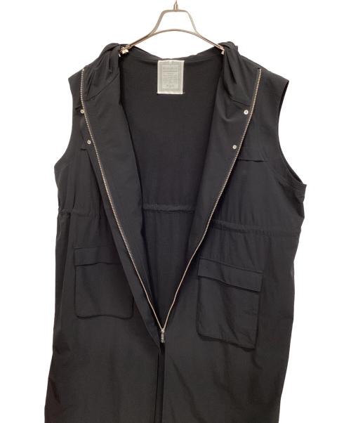 BEARDSLEY（ビアズリー）BEARDSLEY (ビアズリー) 撥水フーディジレ ブラック サイズ:Fの古着・服飾アイテム