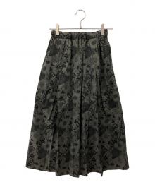 KAGURE×URBAN RESEARCH（カグレ×アーバンリサーチ）の古着「リバティプリントスカート かぐれ」｜グレー
