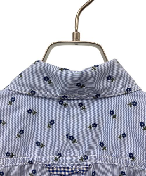 JUNYA WATANABE MAN（ジュンヤワタナベマン）JUNYA WATANABE MAN (ジュンヤワタナベマン) 綿カットジャガードシャツ ブルー サイズ:XSの古着・服飾アイテム