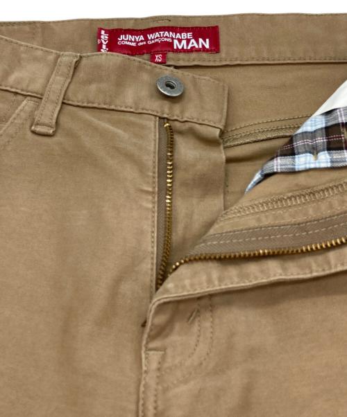 JUNYA WATANABE MAN（ジュンヤワタナベマン）JUNYA WATANABE MAN (ジュンヤワタナベマン) LEVI'S (リーバイス) 5ポケットパンツ ベージュ サイズ:XSの古着・服飾アイテム