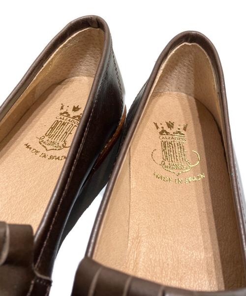 CALZADOS（カルザドス）CALZADOS (カルザドス) 厚底タッセルローファー ブラウン サイズ:SIZE36の古着・服飾アイテム
