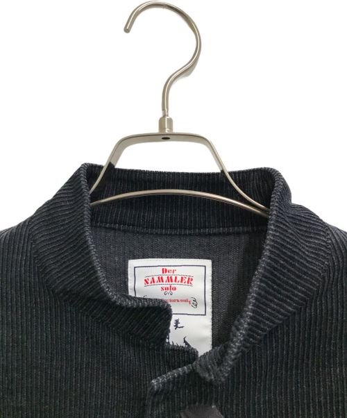 Der SAMMLER SOLO（ディアザムラーソロ）Der SAMMLER SOLO (ディアザムラーソロ) The Three Robbers (スリーラバーズ) ガンパウダージャケット ブラック サイズ:Mの古着・服飾アイテム