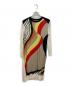 Emilio Pucci（エミリオ プッチ）の古着「シルク切替ニットワンピース」｜ホワイト