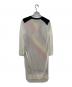 Emilio Pucci (エミリオ プッチ) シルク切替ニットワンピース ホワイト サイズ:XS：9000円