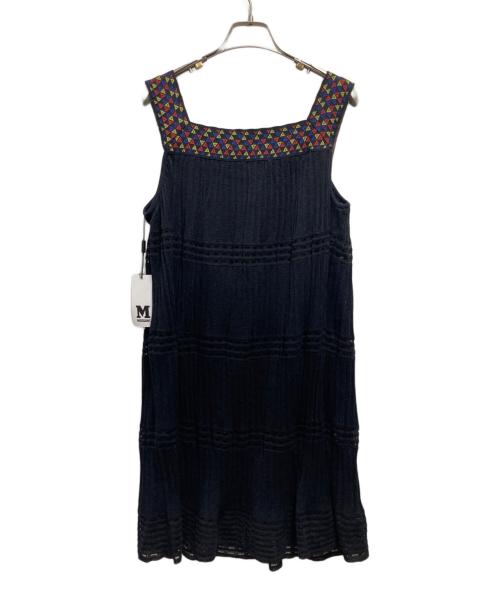 missoni（ミッソーニ）MISSONI (ミッソーニ) ニットワンピース ブラック サイズ:38 未使用品の古着・服飾アイテム