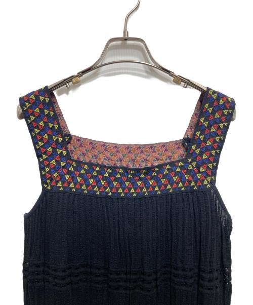 missoni（ミッソーニ）MISSONI (ミッソーニ) ニットワンピース ブラック サイズ:38 未使用品の古着・服飾アイテム