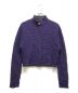 EMPORIO ARMANI（エンポリオアルマーニ）の古着「ニットジャケット」｜パープル