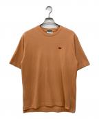 LACOSTEラコステ）の古着「鹿の子Tシャツ」｜オレンジ