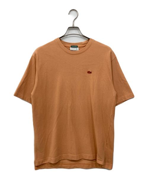 LACOSTE（ラコステ）LACOSTE (ラコステ) 鹿の子Tシャツ オレンジ サイズ:Mの古着・服飾アイテム