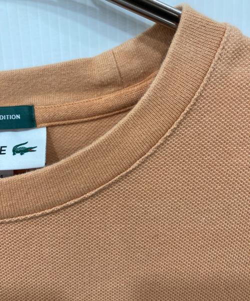 LACOSTE（ラコステ）LACOSTE (ラコステ) 鹿の子Tシャツ オレンジ サイズ:Mの古着・服飾アイテム