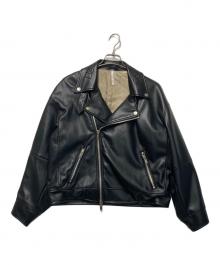 upper hights（アッパーハイツ）の古着「ライダースジャケット」｜ブラック