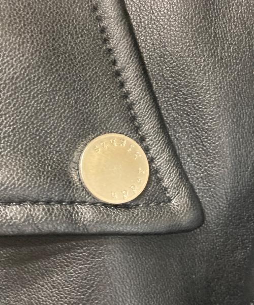 upper hights（アッパーハイツ）upper hights (アッパーハイツ) ライダースジャケット ブラックの古着・服飾アイテム