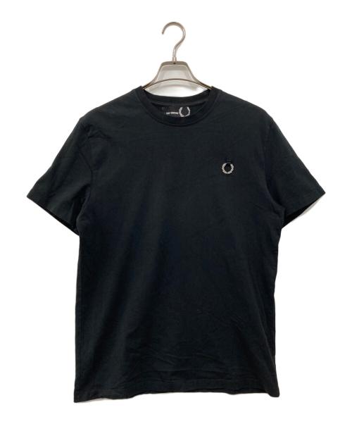 FRED PERRY（フレッドペリー）FRED PERRY (フレッドペリー) RAF SIMONS (ラフシモンズ) Tシャツ ブラック サイズ:Mの古着・服飾アイテム